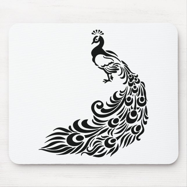 Mousepad Arte de Pavão (Frente)