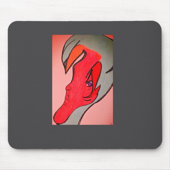 Mousepad Arte de Personagem Original Única (Frente)