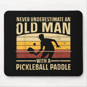 Mousepad Arte De Pickleball legal Para Homens Mulheres Pick