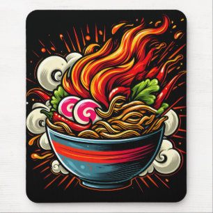 Mousepad Arte de Rua de Ramen Japonês Apimentado