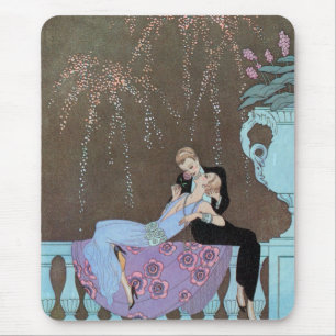 Mousepad Arte Deco Antigo Fogos de Artifício Le Feu, George