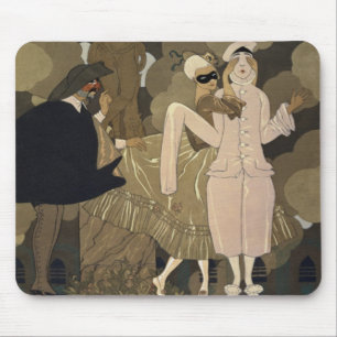 Mousepad Arte Deco Vintage, Surpresa por George Barbier