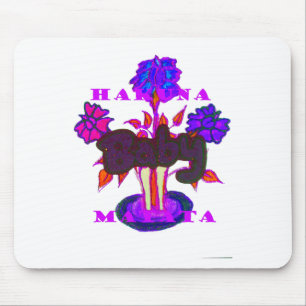 Mousepad Arte do Coração Queniano: Eu Amo o Quênia