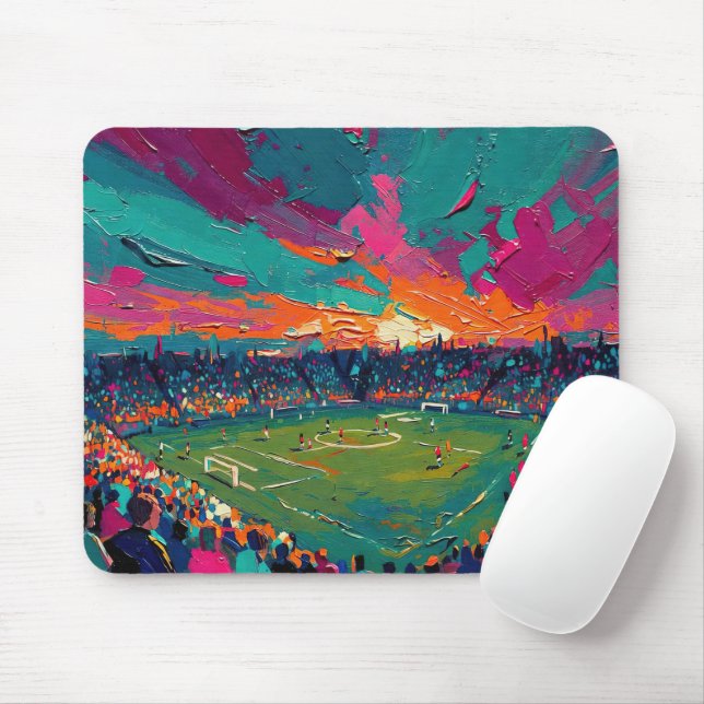 Mousepad Arte do Futebol (#1) (Com mouse)