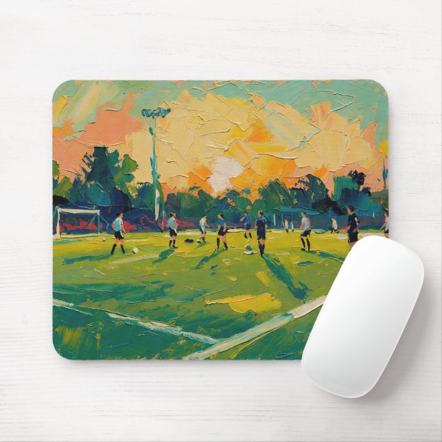 Mousepad Arte do Futebol (#2) (Com mouse)