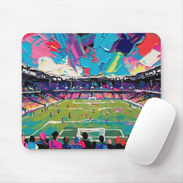 Mousepad Arte do Futebol (#3) (Com mouse)