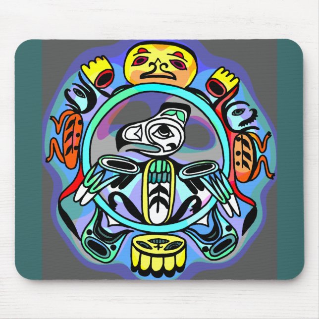 Mousepad Arte do Haida (Frente)