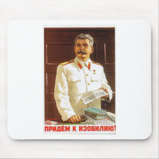 Mousepad arte do poster de stalin