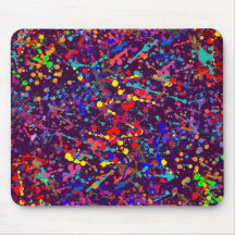 Arte do Splatter da pintura da ação