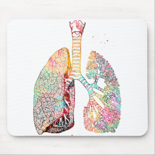 Mousepad Arte dos pulmões