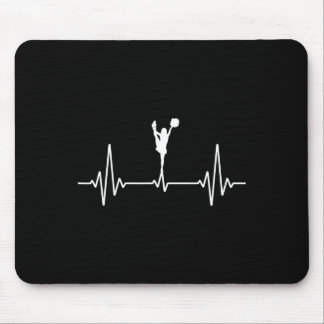 Mousepad Arte engraçada de líder de torcida Garotas Mulhere