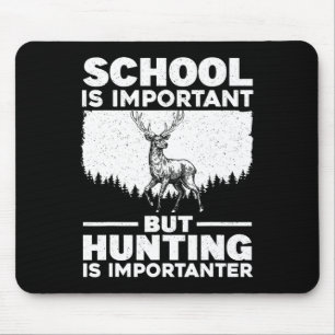 Mousepad Arte Engraçada Para Rapazes Deer Hunter Wildlif