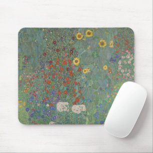 Mousepad Arte Floral de Girassóis no Jardim da Fazenda Vint