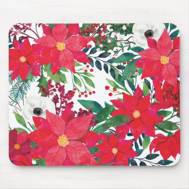 Mousepad Arte Floral Moderna (Frente)