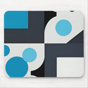 Mousepad Arte Geométrica Abstrata Moderna