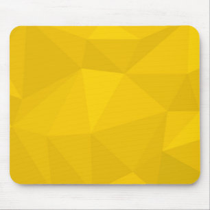 Mousepad Arte geométrica urbana amarela, moderna, legal, m
