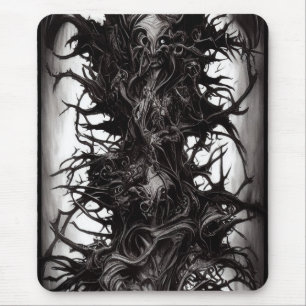 Mousepad Arte Gótica Escura Biomatter Vilo Vertical