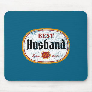 Mousepad Arte Gráfica de Aniversário de Casamento Masculino