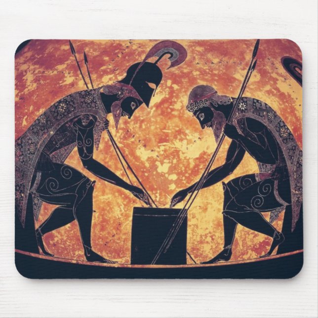 Mousepad Arte grega: Achilles e Ajax (Frente)
