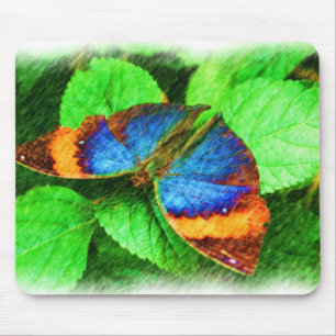 Mousepad Arte Lápis Azul