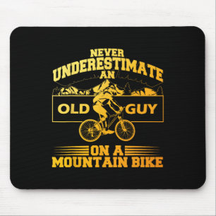 Mousepad Arte Legal de Bicicleta de Montanha para Homens Gr