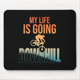 Mousepad Arte Legal de Bicicleta de Montanha Para Homens Me
