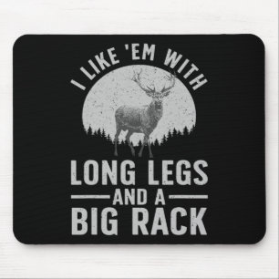 Mousepad Arte legal De Caça Para Homens Mulheres Caçando Wi