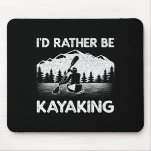 Mousepad Arte Legal de Caiaque para Homens e Mulheres Caiaq