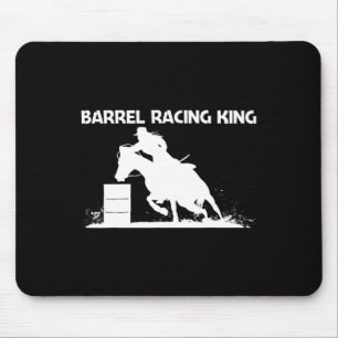 Mousepad Arte legal De Corrida De Barrel Para Cavaleiros Pa