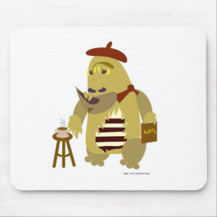 Mousepad Arte Legal do Personagem de desenho animado Beatni