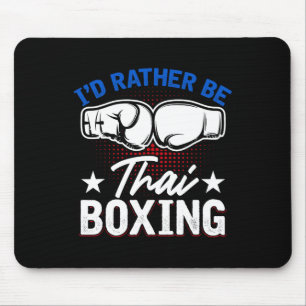 Mousepad Arte Marcial Muay Thai Kickboxing Comt Esportes Bo