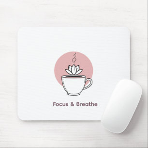 Mousepad Arte Minimalista do Lótus