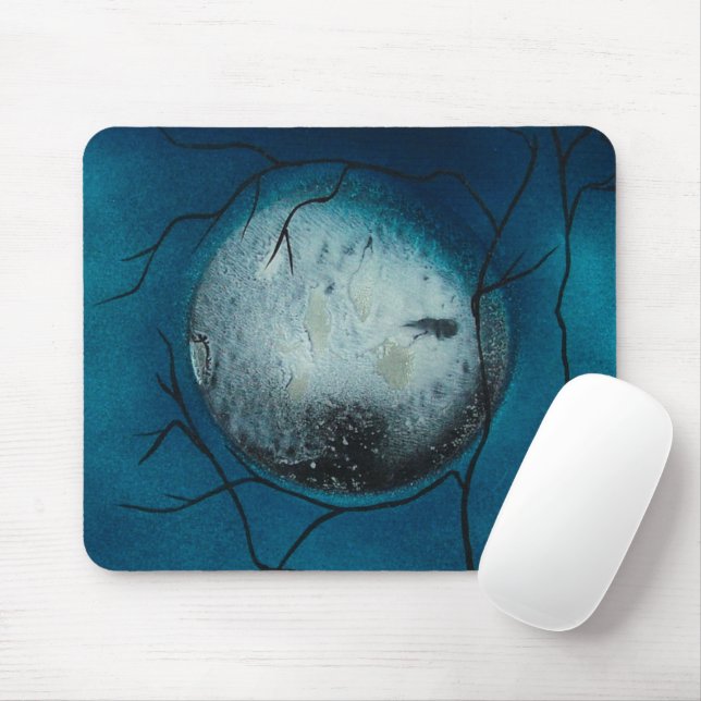 Mousepad Arte Mística Magical Céu Misteriosa em Árvore (Com mouse)