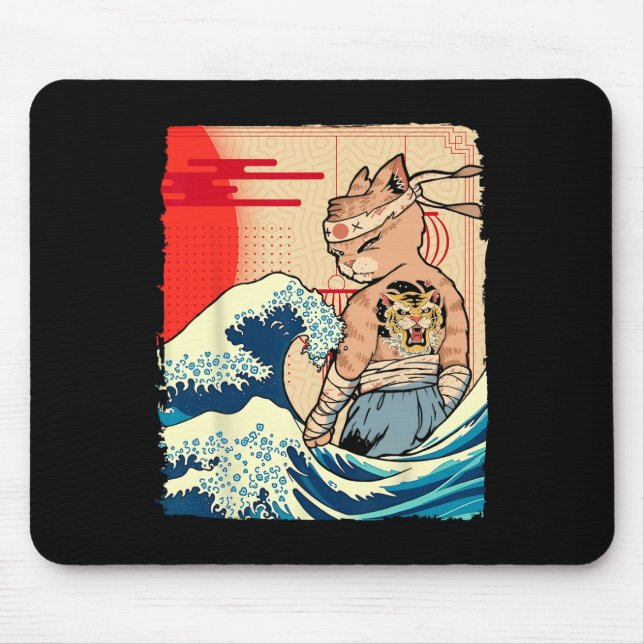 Mousepad Arte Ninja Japonesa E Karate Japonês (Frente)