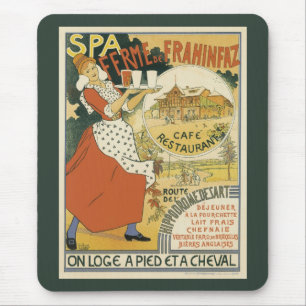 Mousepad Arte Nova Antiga, Bar de Cerveja Restaurante e Caf