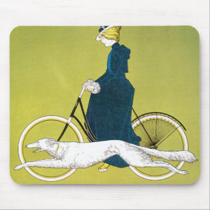Mousepad Arte Nova Antiga, Victoria Fahrrad Werke, Rehm