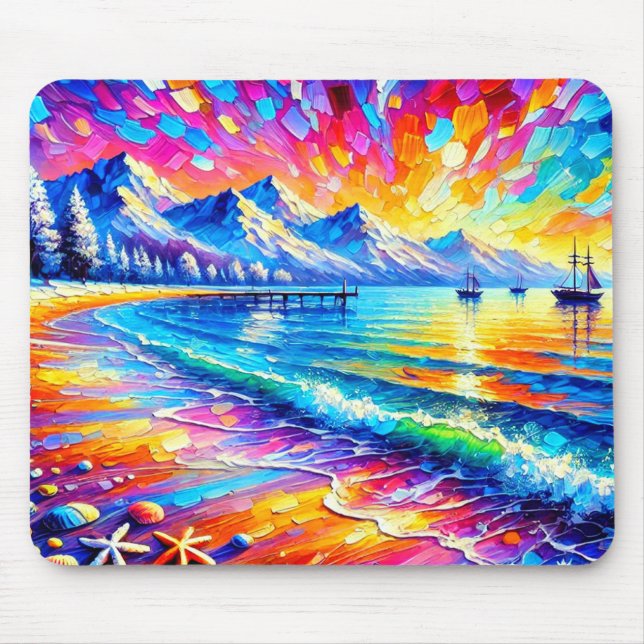 Mousepad Arte Oceânica (Frente)
