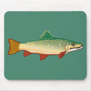 Mousepad Arte para ilustração de peixes