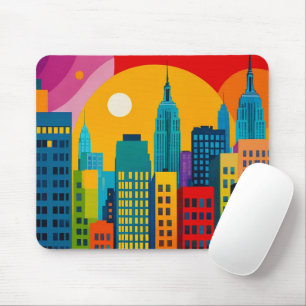 Mousepad Arte Pop de Nova York