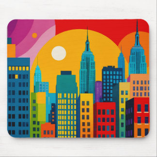 Mousepad Arte Pop de Nova York