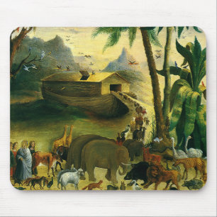Mousepad Arte popular do Victorian do vintage, a arca de