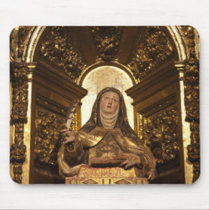 Mousepad Arte religiosa representando Papais noeis Teresa
