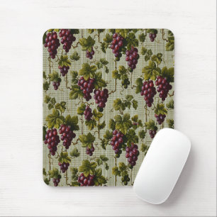 Mousepad Arte Rústico Francês de Videira de Vinha