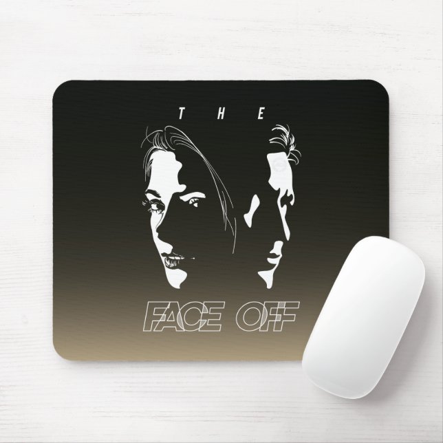 Mousepad Arte Silhueta Humana | (Com mouse)