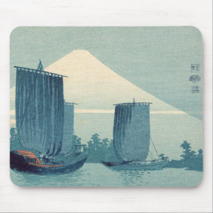 Mousepad Arte Ukiyo-e Japonês Antigo o Mundo Flutuante