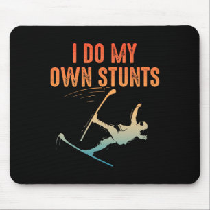 Mousepad Arte Única de Esqui para Homens Mulheres Crianças