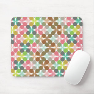 Mousepad Arte Vetorial de Padrão de Pastéis Mod Retro Clove