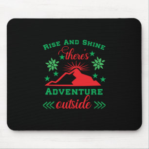 Mousepad Arte Xmas Há Aventura Fora