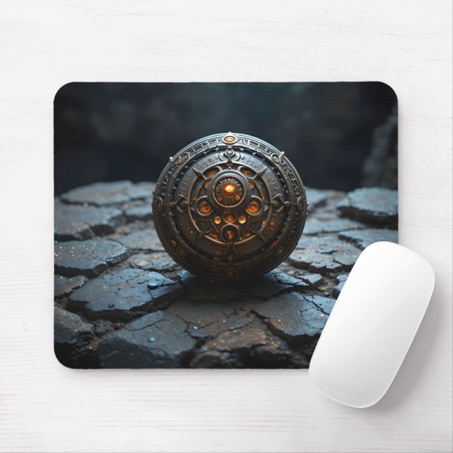 Mousepad Artefato antigo brilhante (Com mouse)