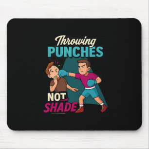 Mousepad Artes Marciais Boxando Punhos de Desgaste do Humor